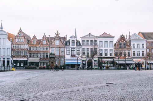 Häuserzeile in Gent